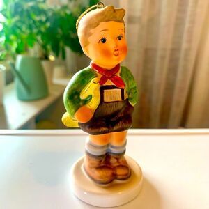 Schmid Hummel “Hark the Herald” Statuette Ornament First Edition 1983 Vintage